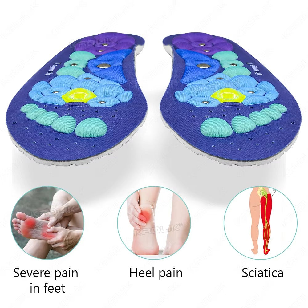 StepRelief™ Step Into Wellness: Magnetic Acupressure Insoles for Instant Foot & Body Relief 👣✨