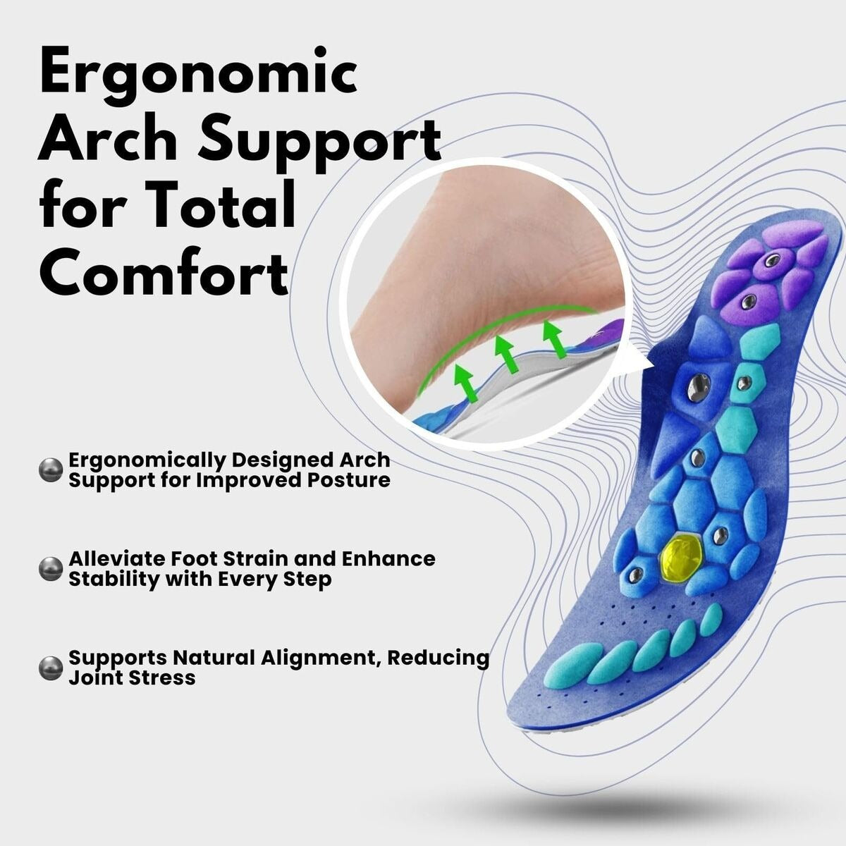 StepRelief™ Step Into Wellness: Magnetic Acupressure Insoles for Instant Foot & Body Relief 👣✨
